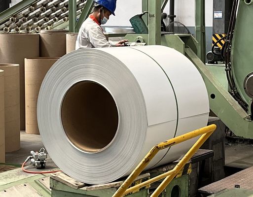 Brazil PPGL RAL9003 Single White PPAL CS-B Corrugated Roof Panel Tiles Colour Sheet Coil Pre Painted Aluzinc Steel