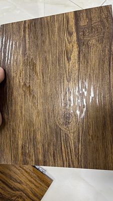 Embossed Wood Grain Steel Metal Sheet Cladding 26Ga HDP