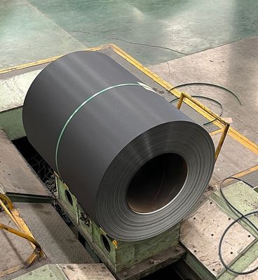 PVDF AZ150 PPGl Z275 PPGI VALSPAR Textured Matt RAL9005 RAL9004 Pre Painted Galvanized Steel Black Corrugated Roof Tile