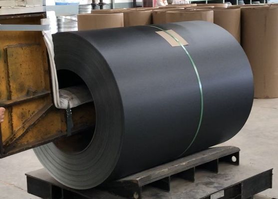 Textured Painted Black Color Coil Super HDP Beckers Z275 Matt PPGI Pre Painted