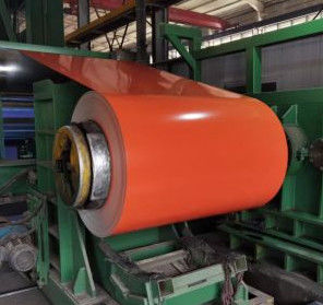 Commercial Pre painted Galvanized / Galvalume Steel Coil Akzo Nobel / Beckers / Valspar / PPG EN10142