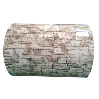 3003 H26 H24 PVDF MARBLE GRANITE PATTERNED COLOR ALUMINUM COILS Customized Pattern 50 Years Warranty