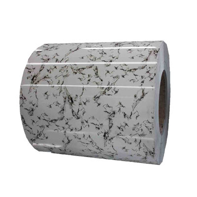 PCM Marble Granite Steel Sheet Coil PVDF Printech Color Coil 50-Year Warranty Color Coated Coil