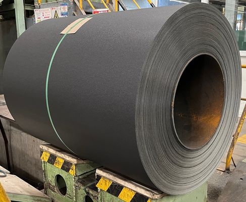 RAL9005 Black Matt Textured Z275 Galvanized Steel PPGL Colour Coated Sheet