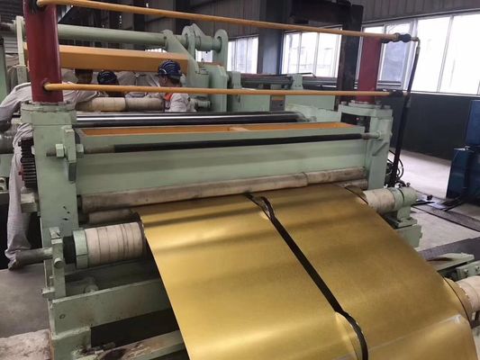 Golden Color AFP Anti-Finger Print Galvalume Steel AuzincCoil A792M DX51D Regular Minimum Spangle Stone Coated Roof Tile