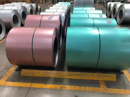 Light Steel House G550 Structural Steel AZ150g Galvalume Steel Coil AFP 55%Alu-Zinc Steel Slit Coils Anti-Finger Print