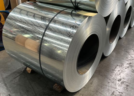 Light Steel House Material Hot Dip Zinc Coated Steel Structural Steel G550 SGC570 Galvanised Steel Slit Coil Full Hard