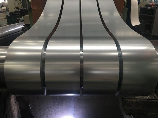 G550 Afp Anti Finger Print Hot DIP Galvalume Steel Strip Zincalume Slit Coil For Purlin 0.95*182mm