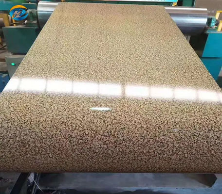 Wall Cladding PVDF MARBLE GRANITE 3003 H26 H24 PATTERNED COLOR ALUMINUM COILS Customized Pattern 50 Years Warranty