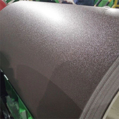 28Ga SS80 PPGI RAL8019 Brown Roof Sheet Z275 Color Coated Steel Pre-Painted Aluzinc Steel Corrugated Sheet Panels