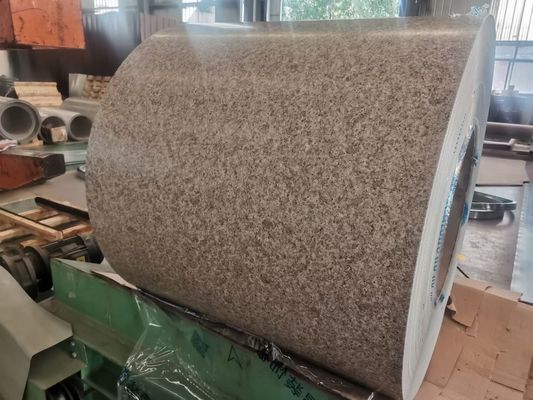 3003H24 Aluminium Coil 0.80*1200 PVDF Granite Coil Printech Color Coil 50-Year Warranty Printech Color Coated Coil