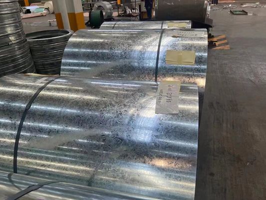 Corrugated Roof Panel  Z120g Galvanized Spangle Sheet Tile Zinc Coated Steel Structural Steel SS550GD Galvanised Steel