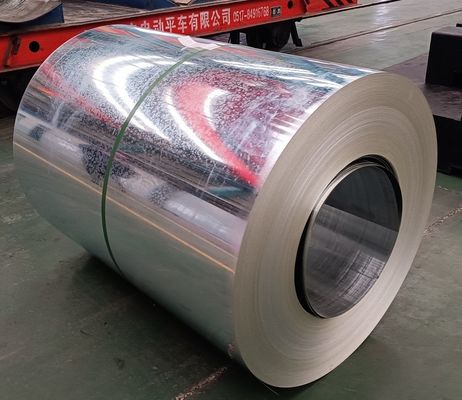 40-275G/M2 Zinc Coated G90 Dx51d Dx52D Dx53D Steel Roll Steel Coil Galvanized 20 Gauge Hot DIP Regular Spangle Full Hard