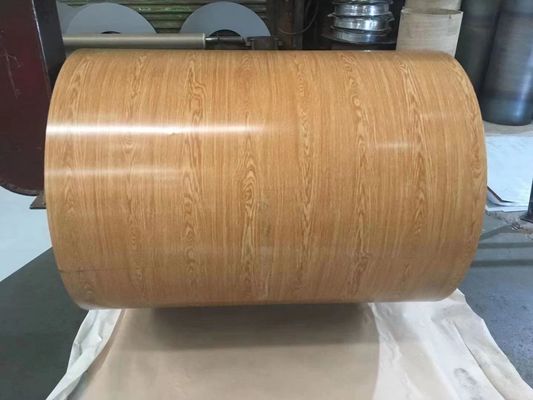 Wood Grain Surface Printech Color Coated Coil