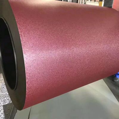 RAL3005 0.50*1250 PPGI HDP Z275 30 Years Matt Textured Sherwin Williams Painted Galvanized Steel Corrugated Roof
