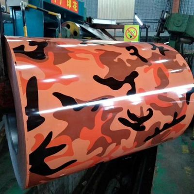 Europe Standards 0.35*1250mm Prepainted Metal 3D Wooden Steel Coil for Fencing Printech Color Coated Coil  40-275G/M2