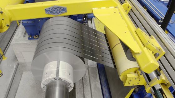 JIS G3321 / ASTM A792M G90 G550 G350 Zinc Coating Galvanized Steel Slit Strip / Gi Narrow Coil Seaworthy Export Package