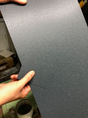 49 inch 26Ga Matt Textured Steel Coil RAL7024 HDP Steel Painted Galvanized Steel Metal Roof