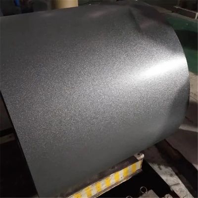 Wirinkle Steel PVDF PPGl Z275 Textured Matt RAL9005 RAL9004 Pre Painted Galvanized Steel Black Corrugated Roof Tile