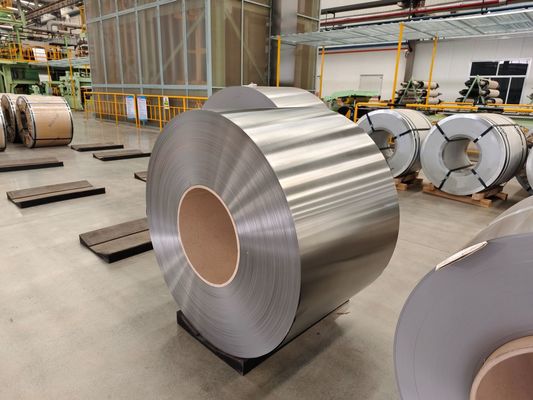 0.18*832mm ETP Tin Coated Plate Drawn Can And DRD Can Electrolytic Tinplating Food Cans