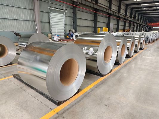 Tin Coated Steel Sheet BA T4 2.8/2.8 High Strength Electrolytic Tinplate Coil For Aerosol Tinplate Can Products