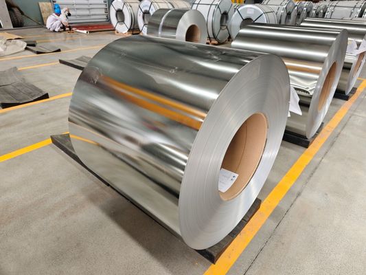Tin-Plate Roller Coating Aerosol Tinplate Can Products Electrolytic Tin Plate Coils BA T4 2.8/2.8 High Strength