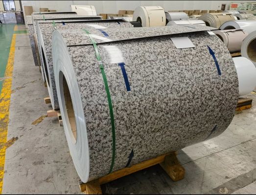 Aluminium Coils Facade Panels 3003H26 Wood Grain Marble Grain For Building Cladding
